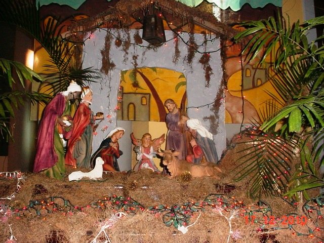 Un tipico nacimiento granadino, en Catedral